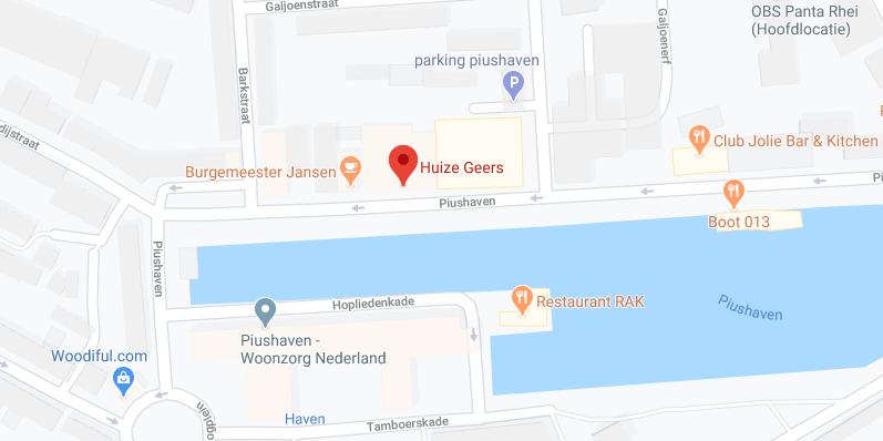 Huize Geerst aan de Piushaven in Tilburg